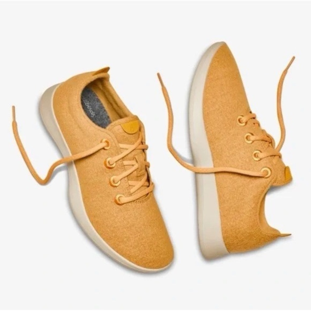 Allbirds Women’s Wool Runners Limited Edition Tuke Honey (Cream Sole) Size 9